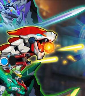 Dino Robot Fighting War